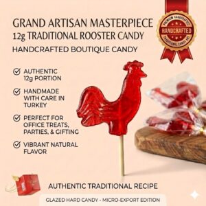 Grand Artisan Masterpiece 12g Traditional Rooster Candy