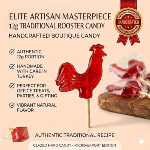 Elite Artisan Masterpiece 12g Traditional Rooster Candy